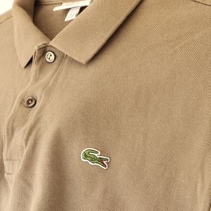 Original lacoste polo / gently used/ khaki green